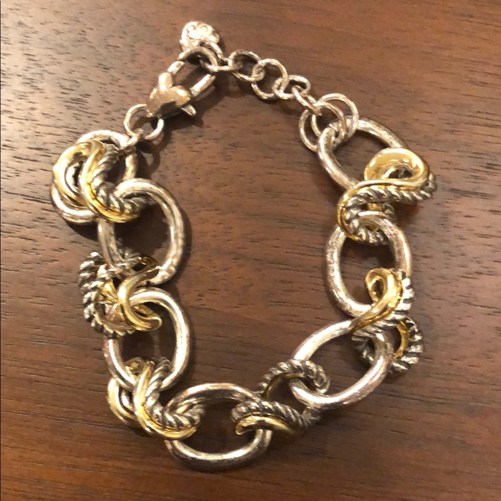 Brighton two ton twisted link bracelet
